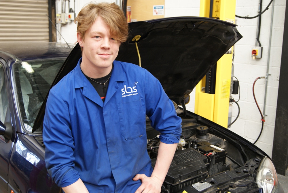 Award Winning Motor Vehicle Apprentice Warren Trueman