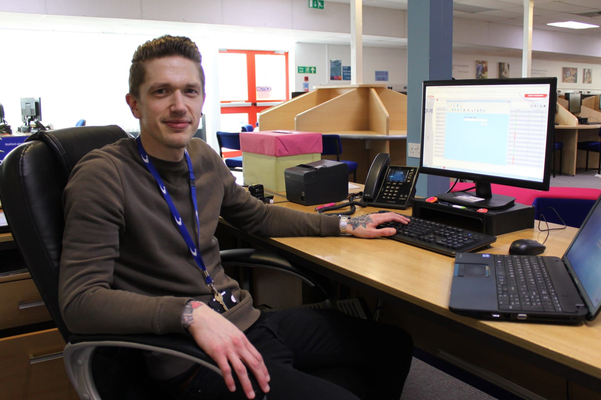 Business Administration Apprentice Martin Dunsby