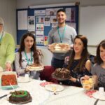 Learning celebrated with international cuisine