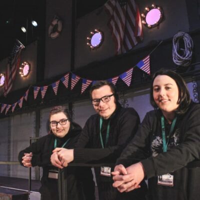 Technical Theatre students