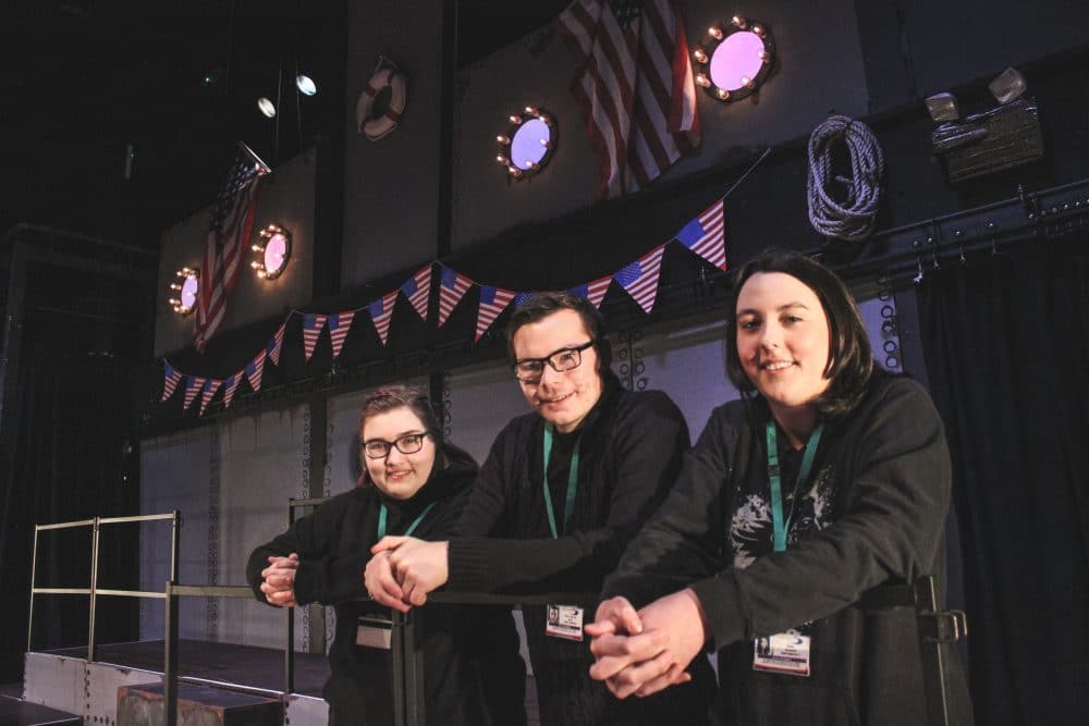 Technical Theatre students