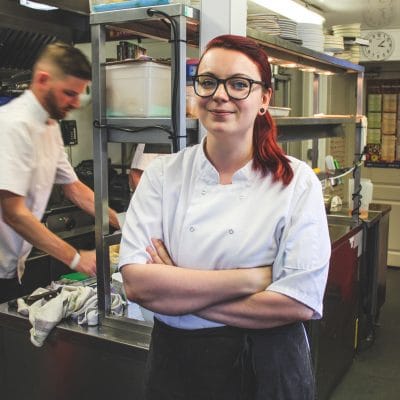 Stratford-upon-Avon College apprentice Tara Hooper