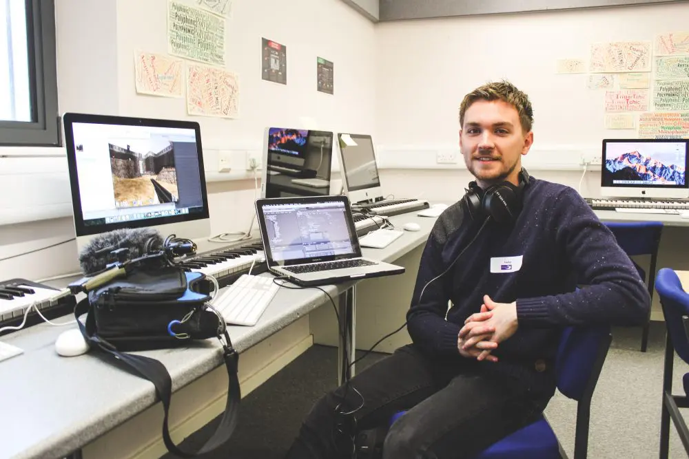Film and video game industry sound designer Jack Sandall