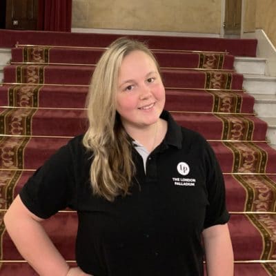 Technical Theatre alumna Lucie Watson
