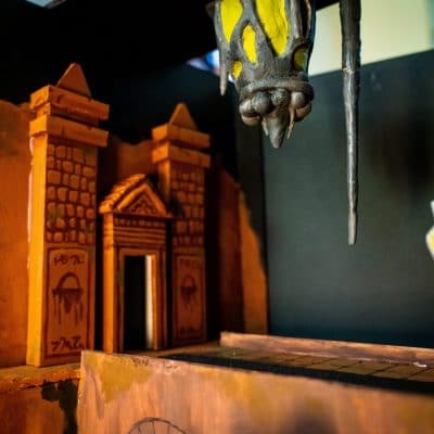 Theme park ride model 4