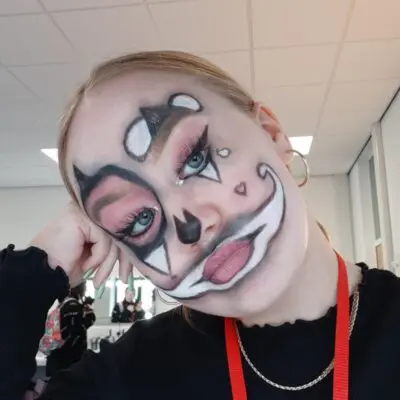 Simple Clown Make Up
