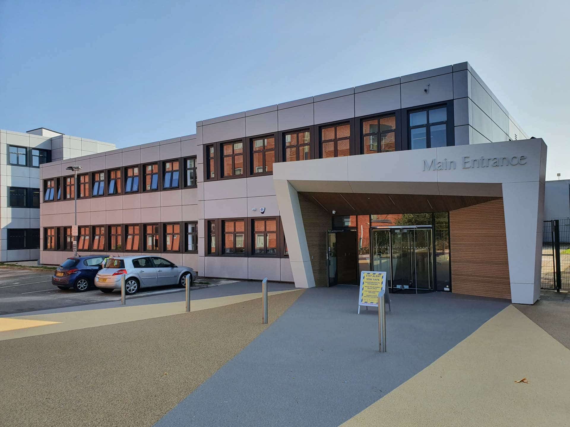 Stratford-upon-Avon College Campus Main Entrance