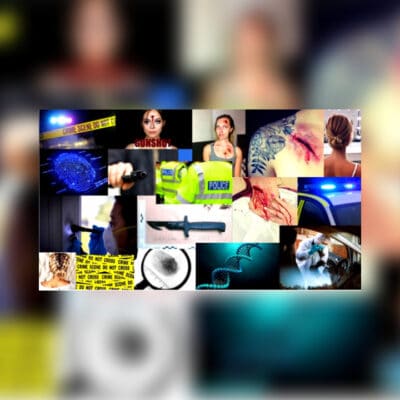 criminology mood board at Stratford-Upon-Avon College