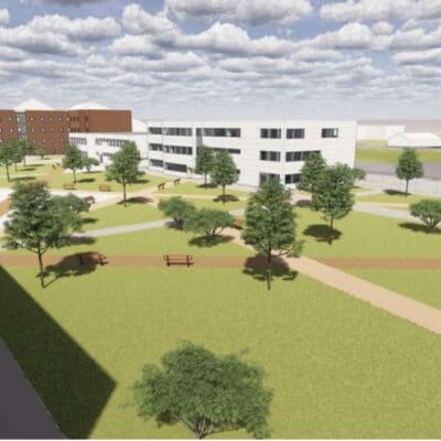 Artist's impression of SUAC in the future