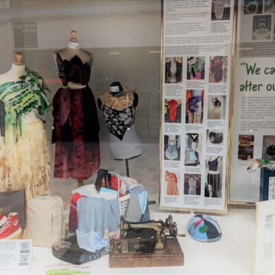 Fashion students exhibit work in Bell Court