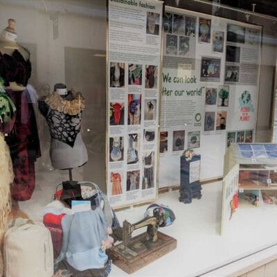 Fashion students exhibit work in Bell Court