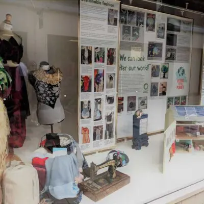 Fashion students exhibit work in Bell Court