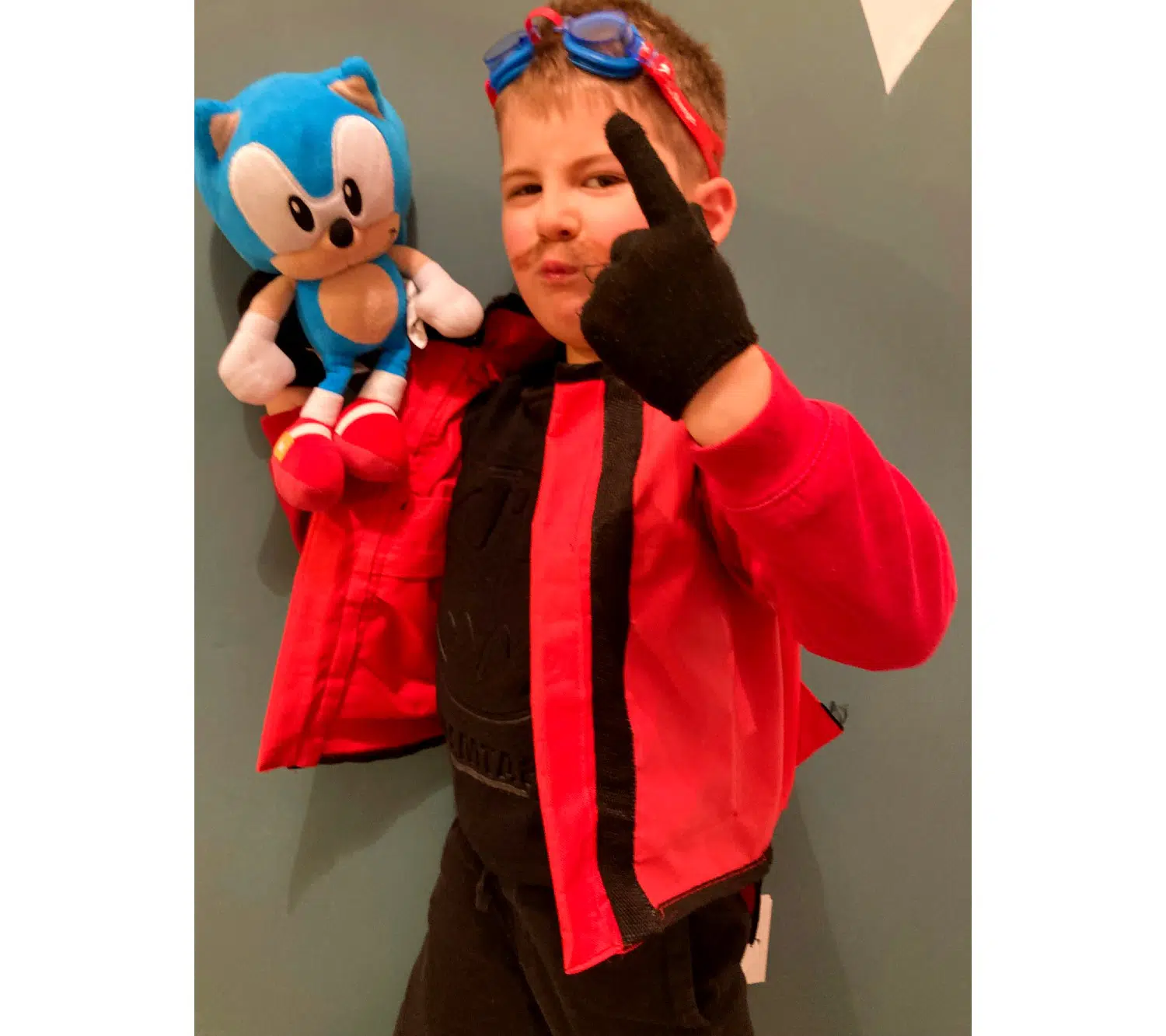 Final haloween costume at Stratford-upon-Avon College