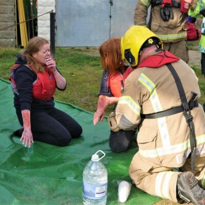 Actors and Fire Officers