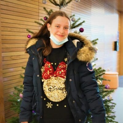 Student christmas jumper