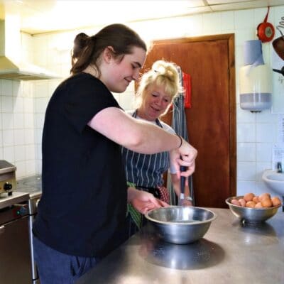 Harry Steward in kitchen