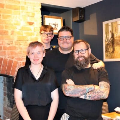 Tailor's restaurant team