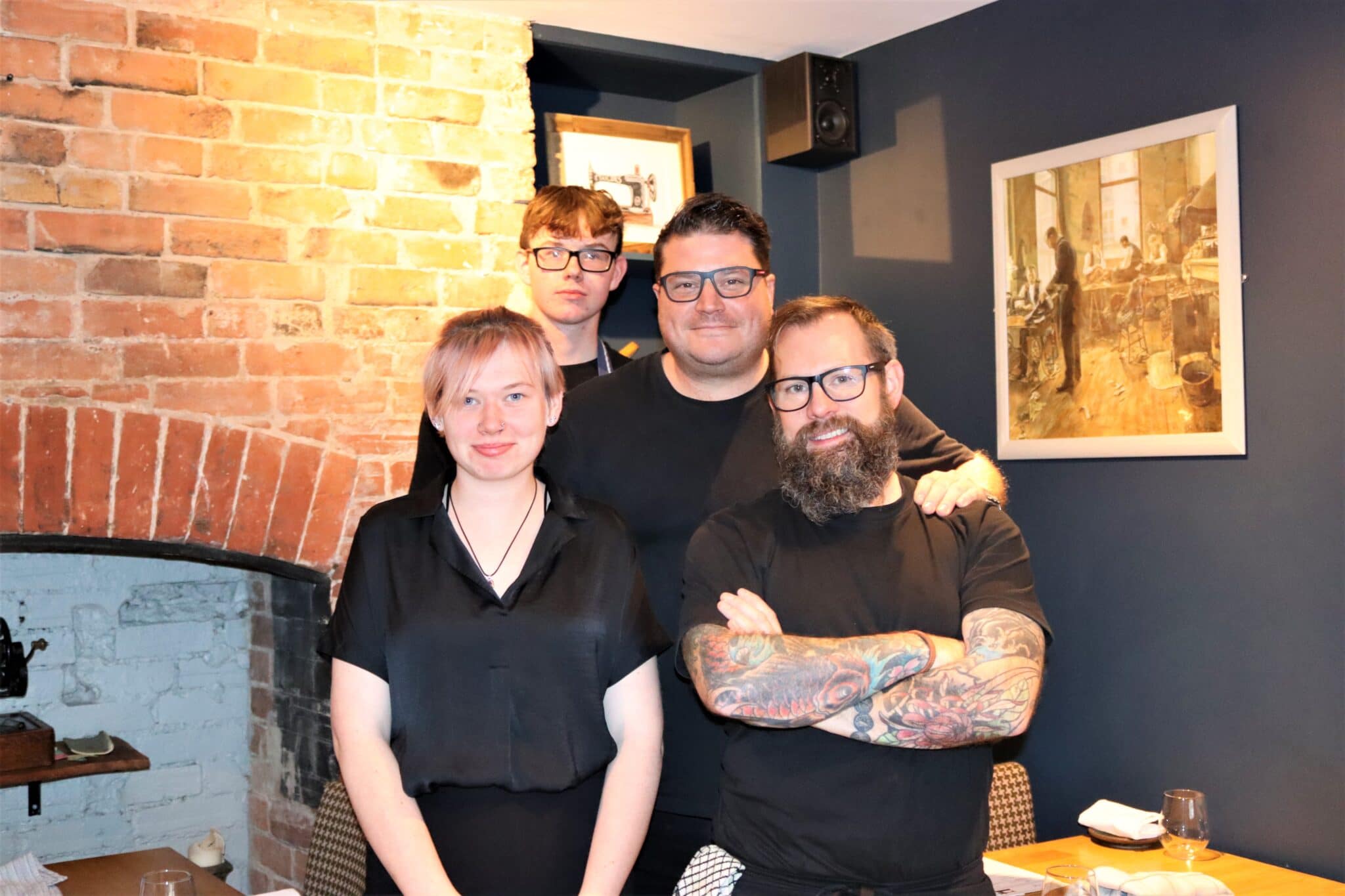 Tailor's restaurant team
