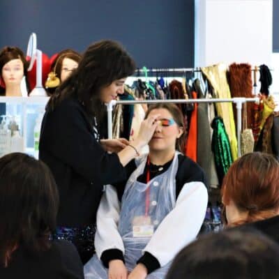 Roseanna during demo
