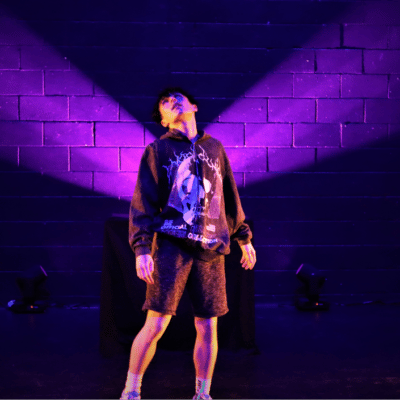 Purple light acting