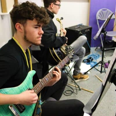 Band rehearsal