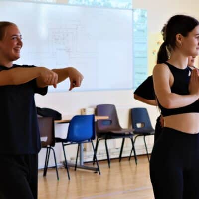 Dance rehearsal