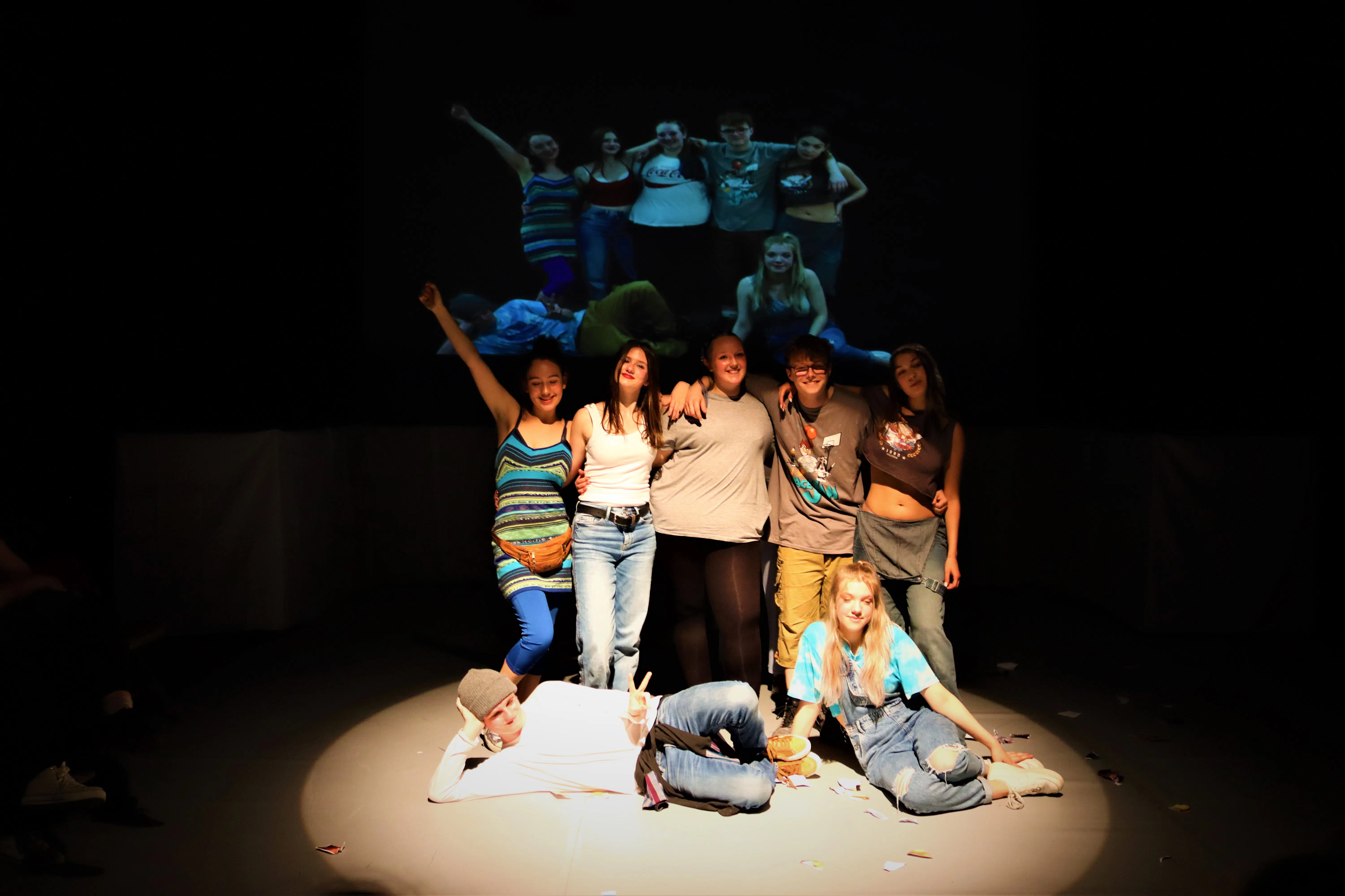 Cast end shot
