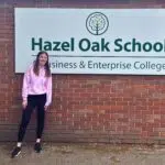 Health student supports children with additional needs