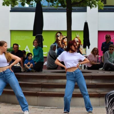 Dance students