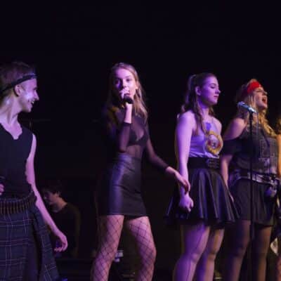 Eva Gadd in Musicals Rock photo by Cathy Hattam