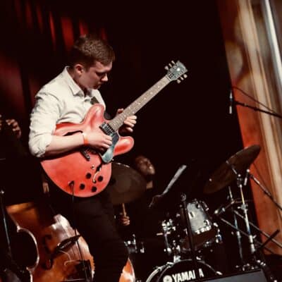Scott playing at Idaho Jazz festival - Credit University of Idaho