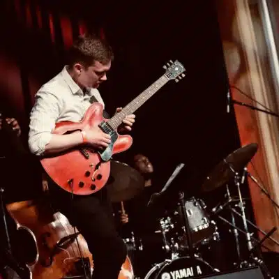 Scott playing at Idaho Jazz festival - Credit University of Idaho