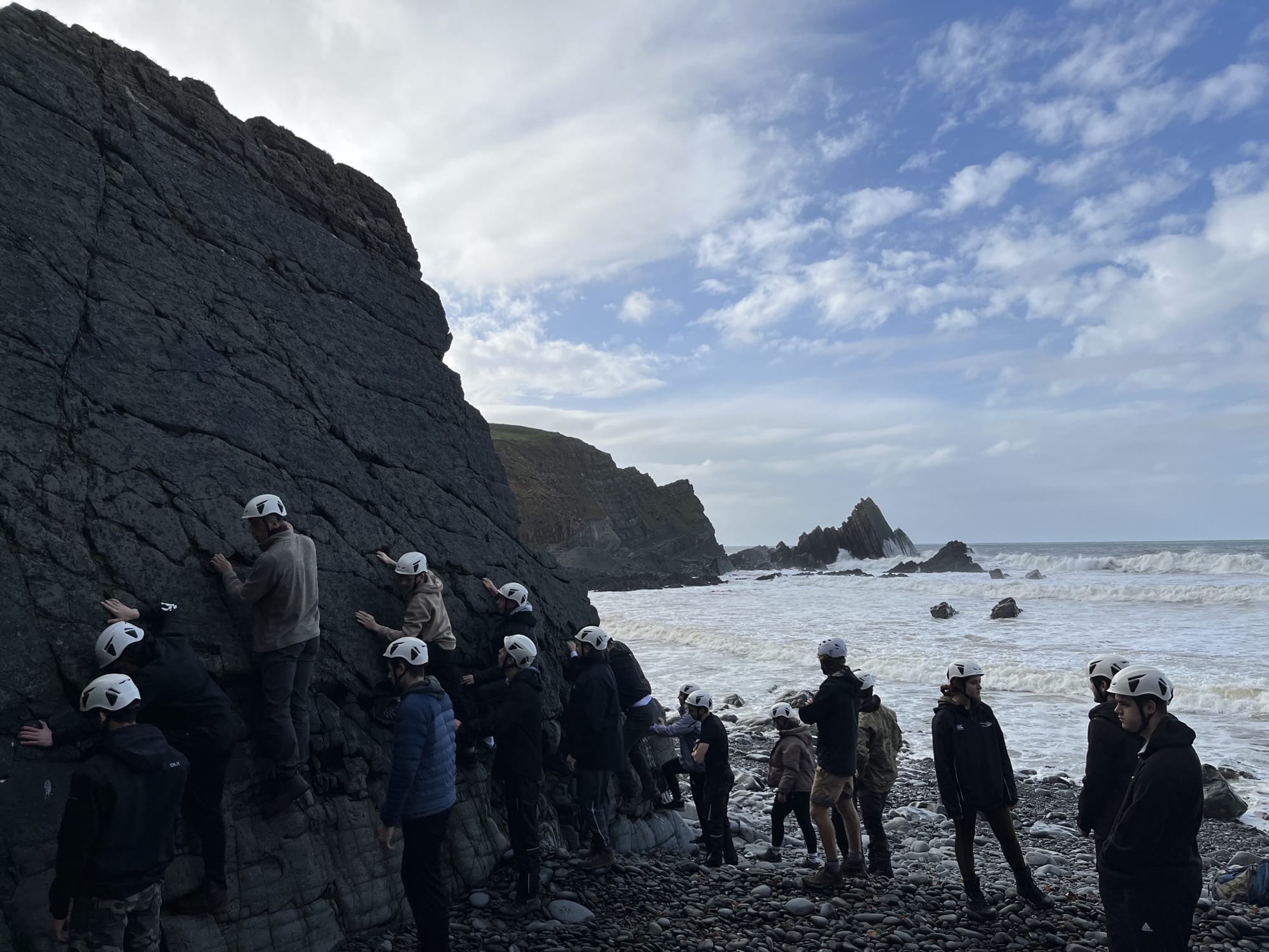 rock climb