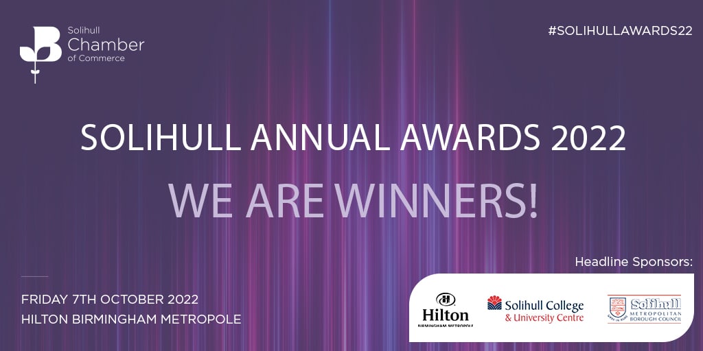 solihull award sign