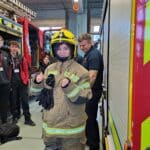 Fire station trip ignites student career ambitions