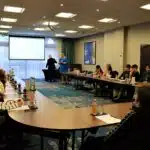 Business students visit Crowne Plaza