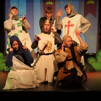 Spamalot cast