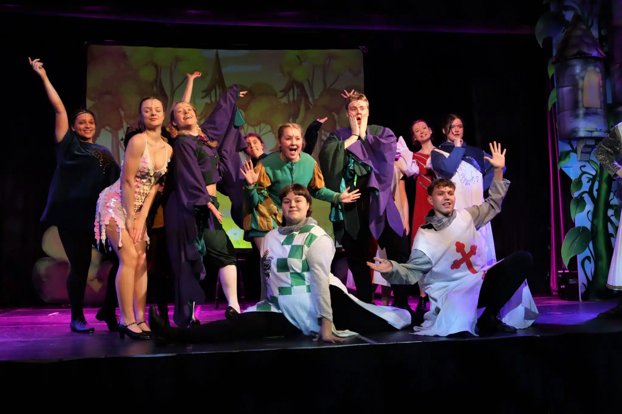 Spamalot cast