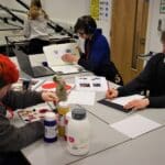 Art students climb ladder towards success