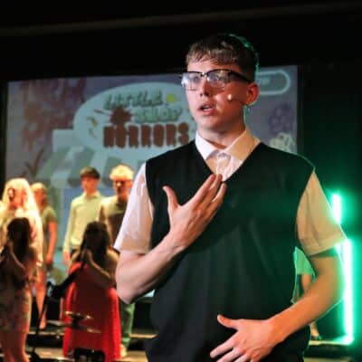 Andrew Docherty in Little Shop of Horrors