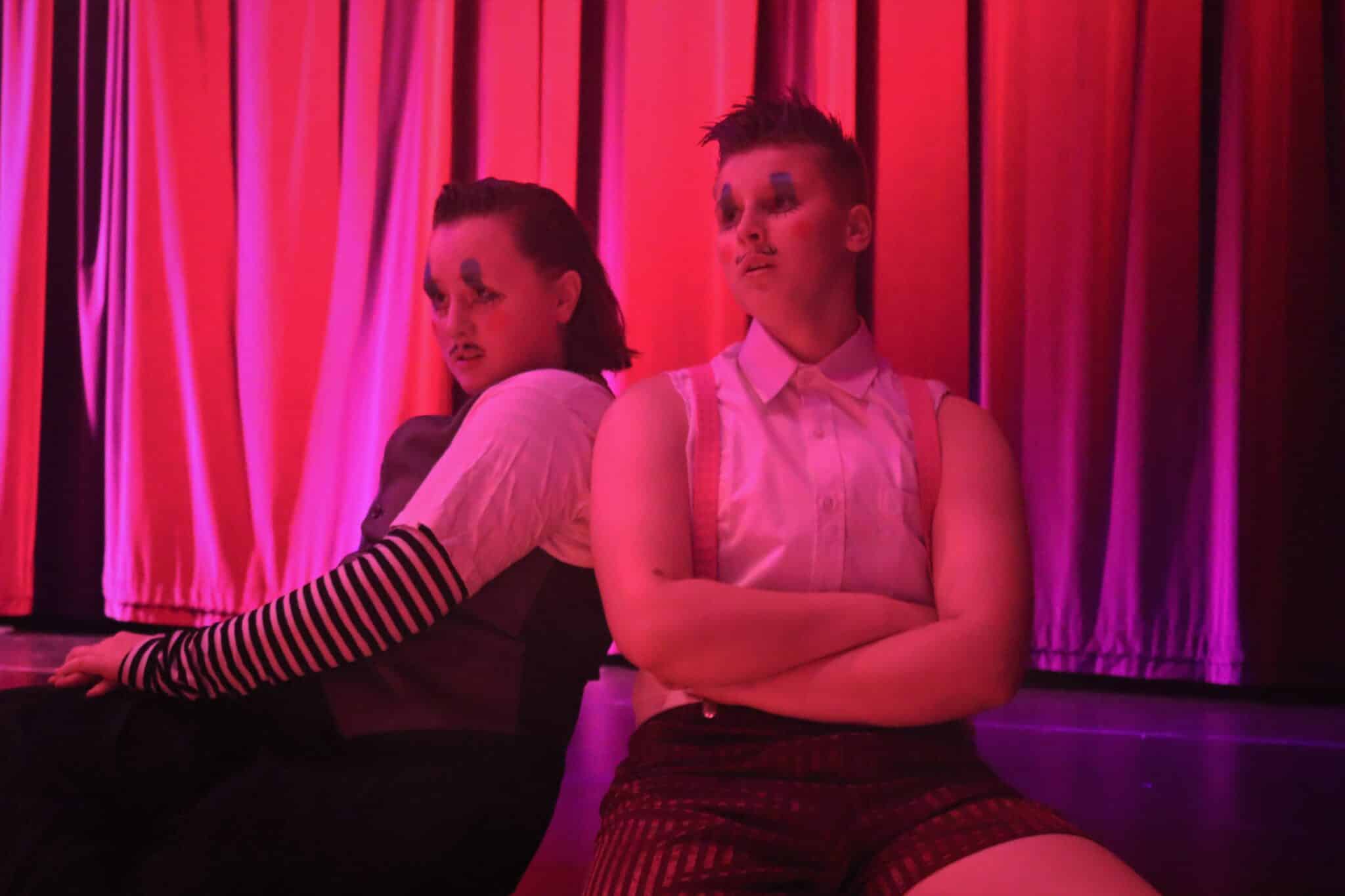 Students in cabaret