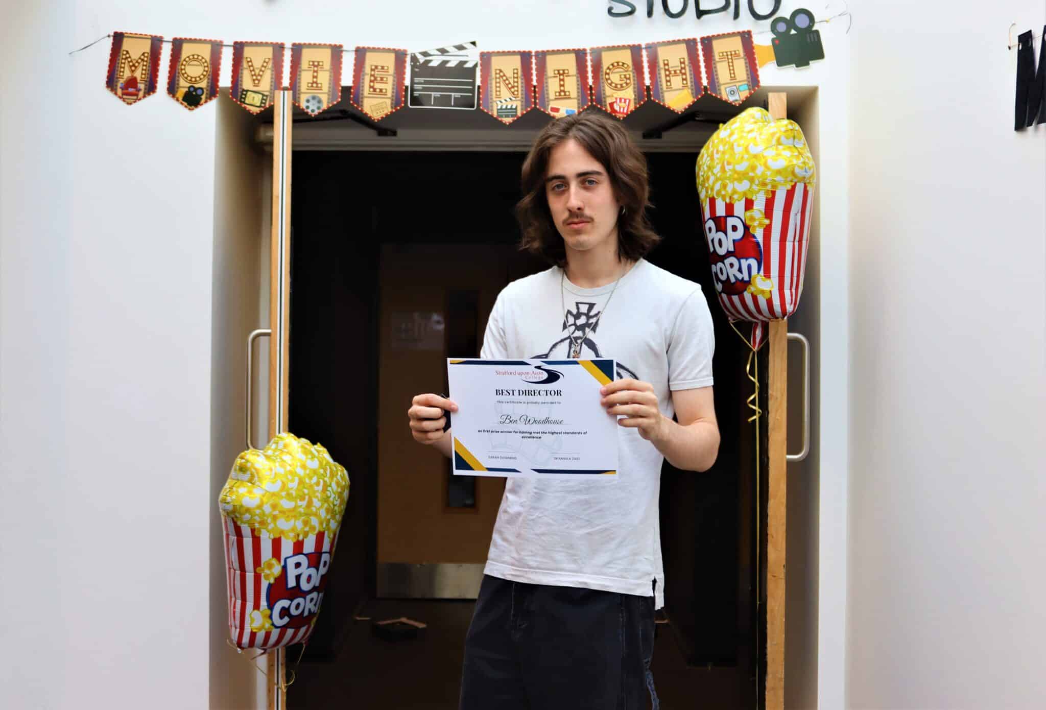 Media students hold cinema screening - student awards