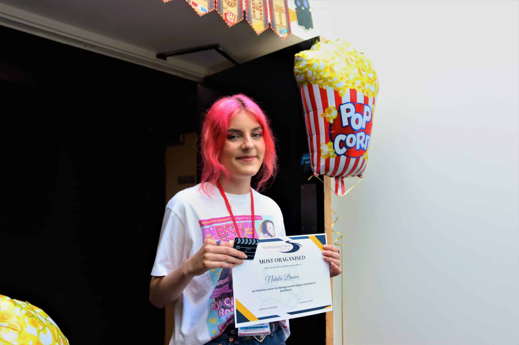 student awards - most organised