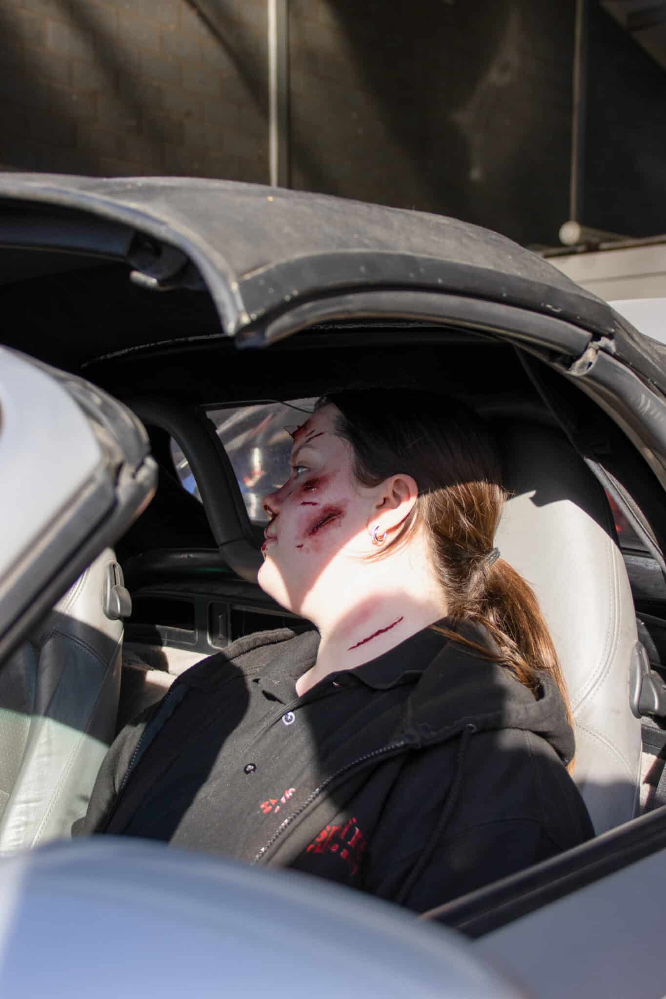 Will Fountains photo of make up casualty project