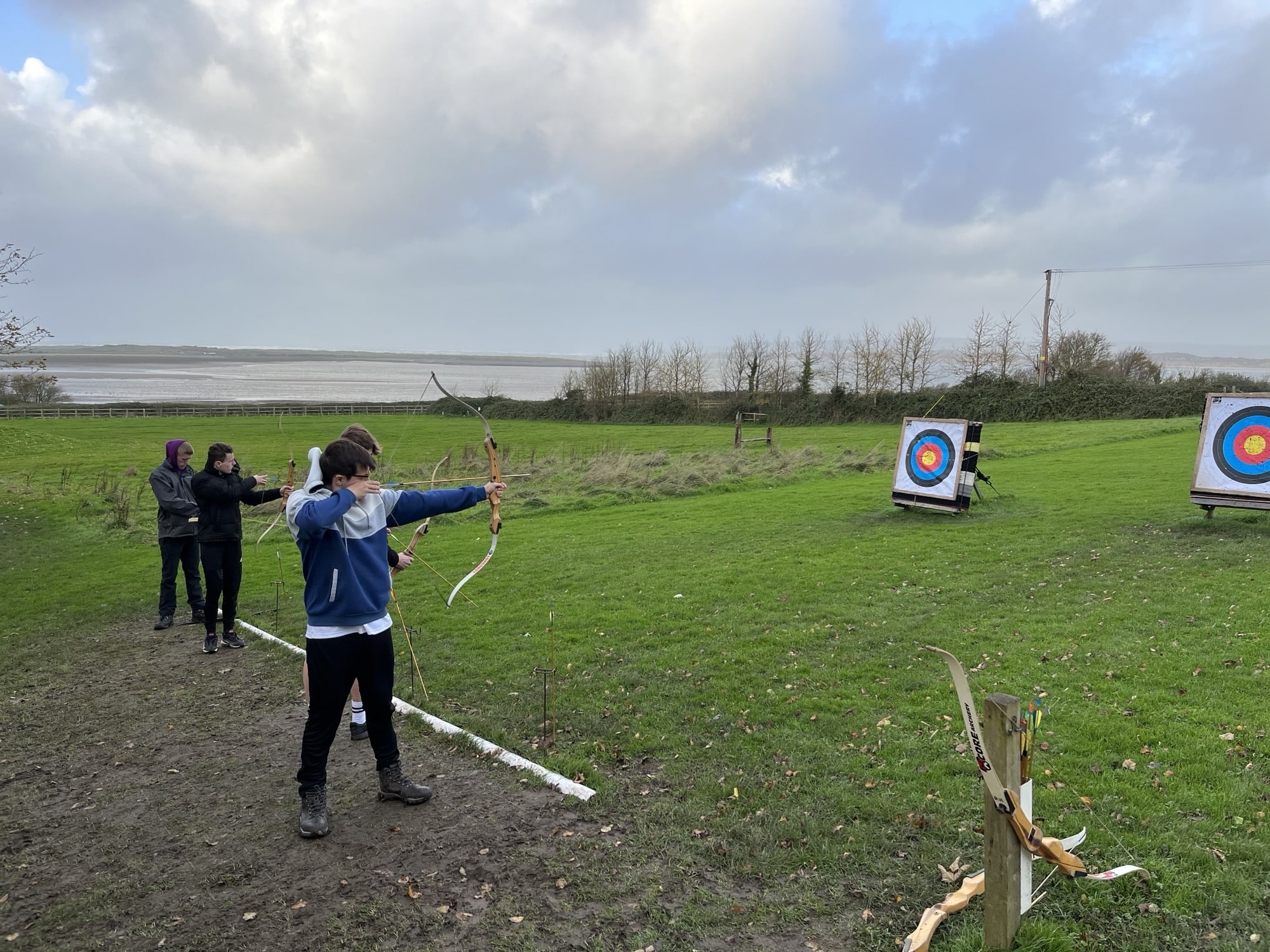 skern lodge residential trip - archery