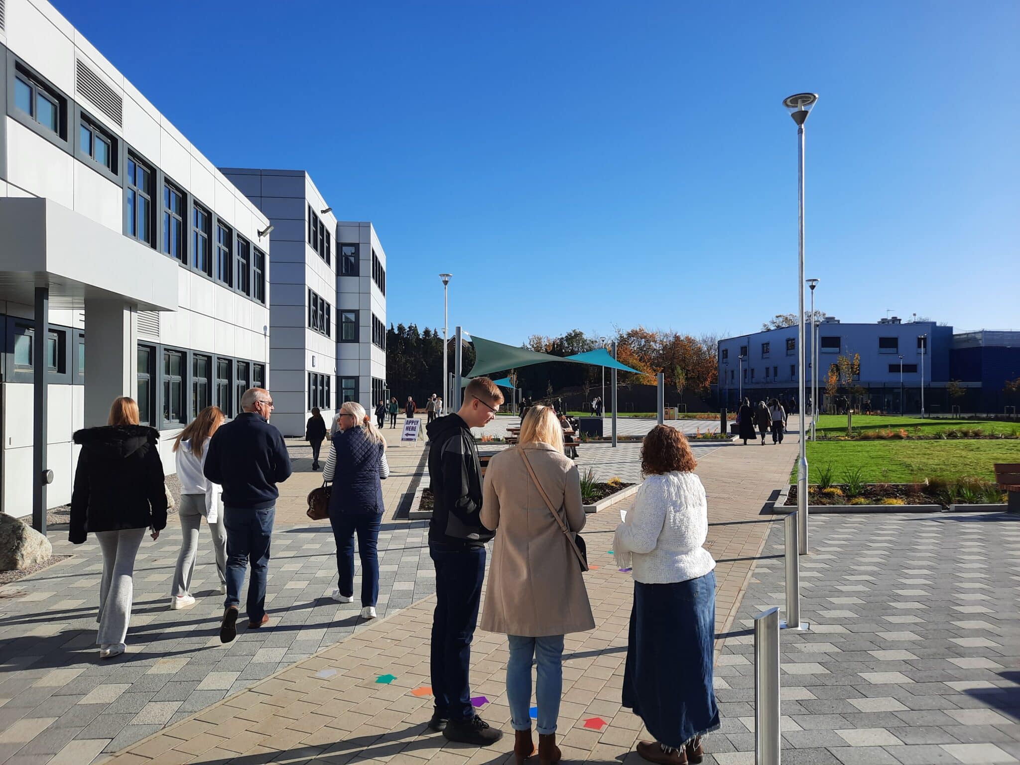 College showcases brand new campus - college open event