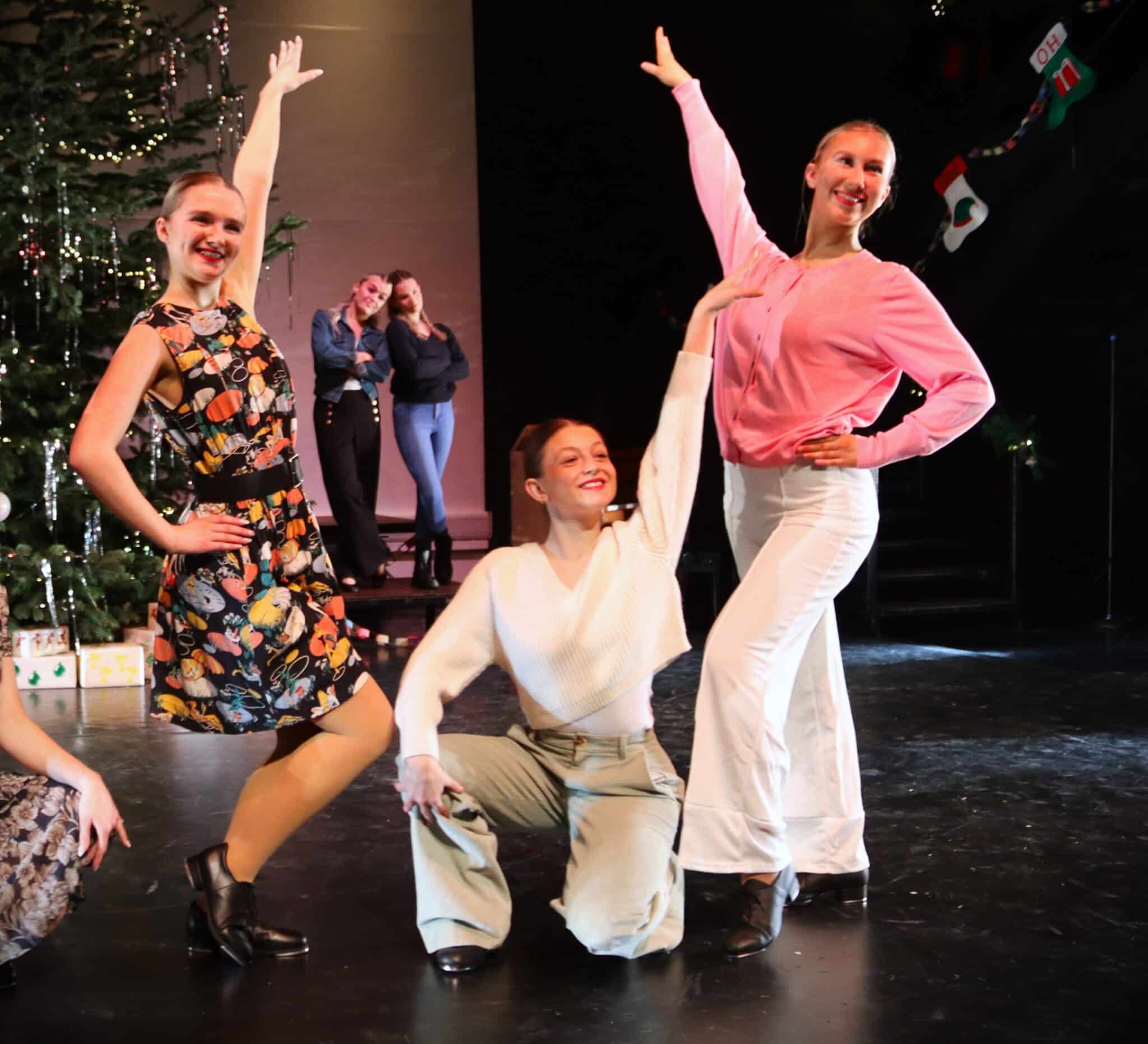 College Christmas variety show a huge hit dance