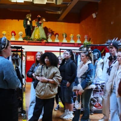 Fashion students visit the RSC - learning