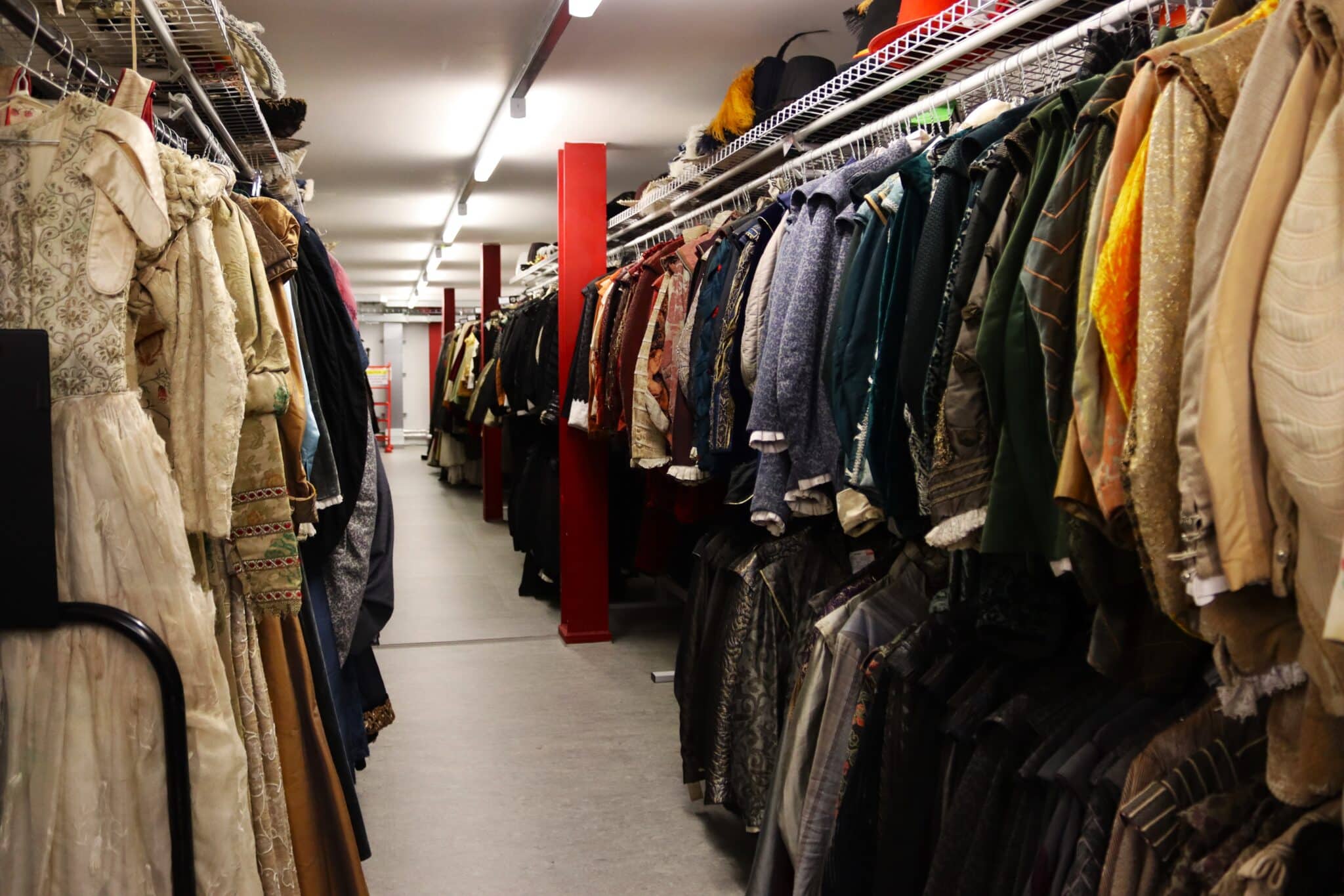 Fashion students visit the RSC - clothes