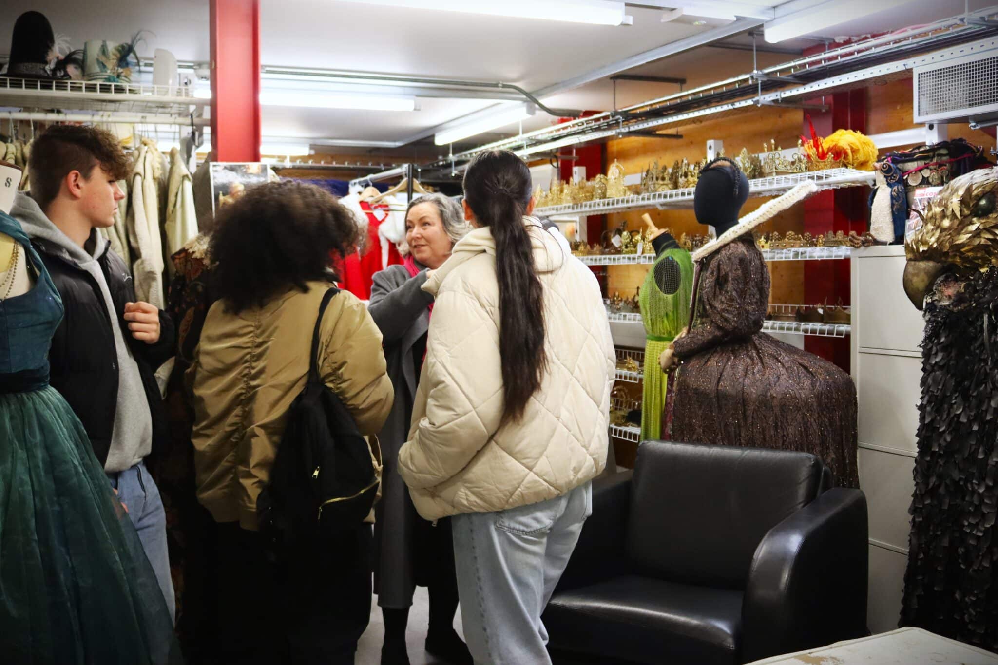 Fashion students visit the RSC - students